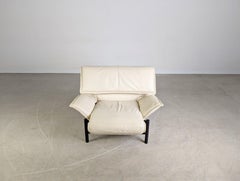 Cassina Veranda Sessel 1980 Vico Magistretti leder hell Design