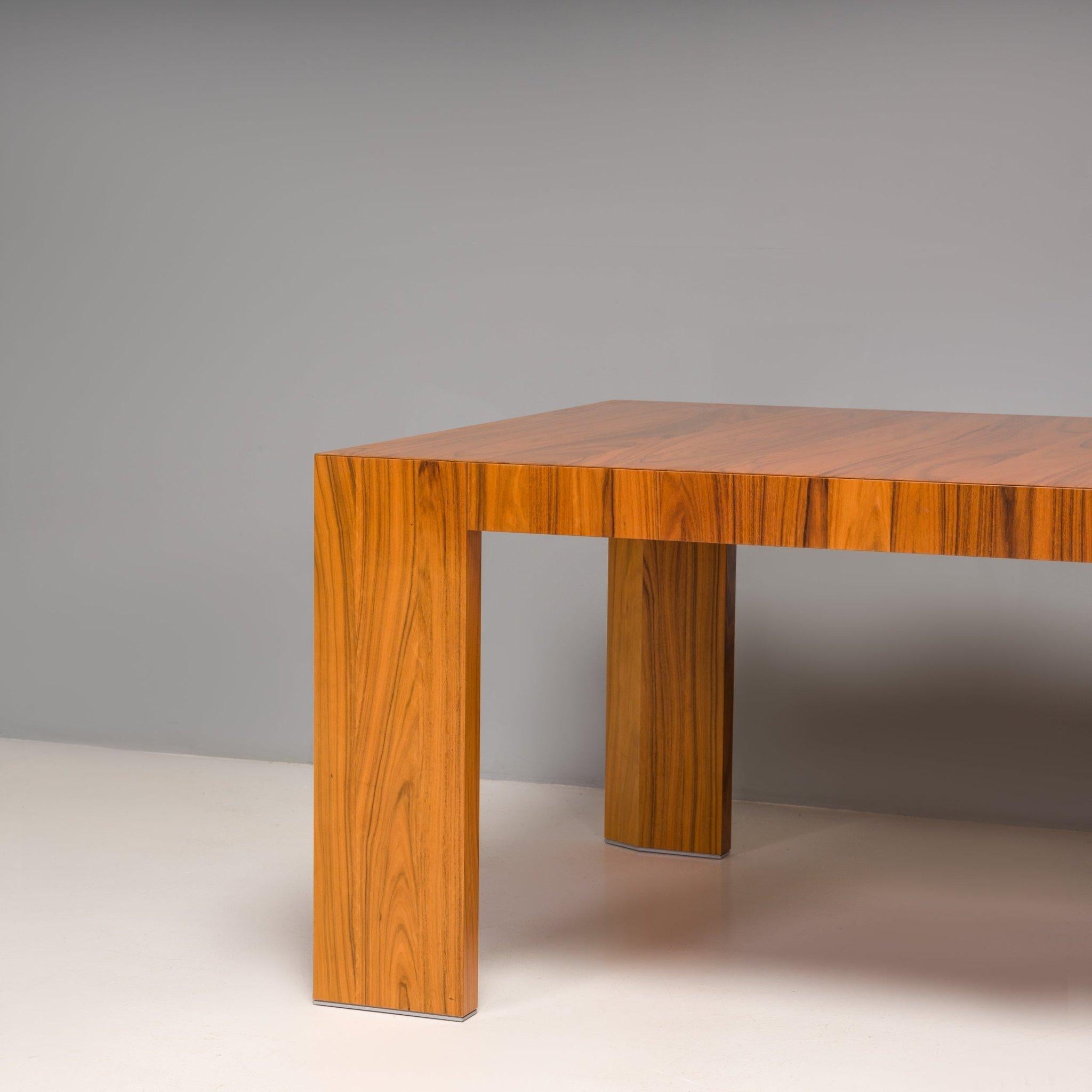 Mesa de comedor Cassina Wettstein El Dom de palisandro chapado by Hannes Palo de rosa en venta