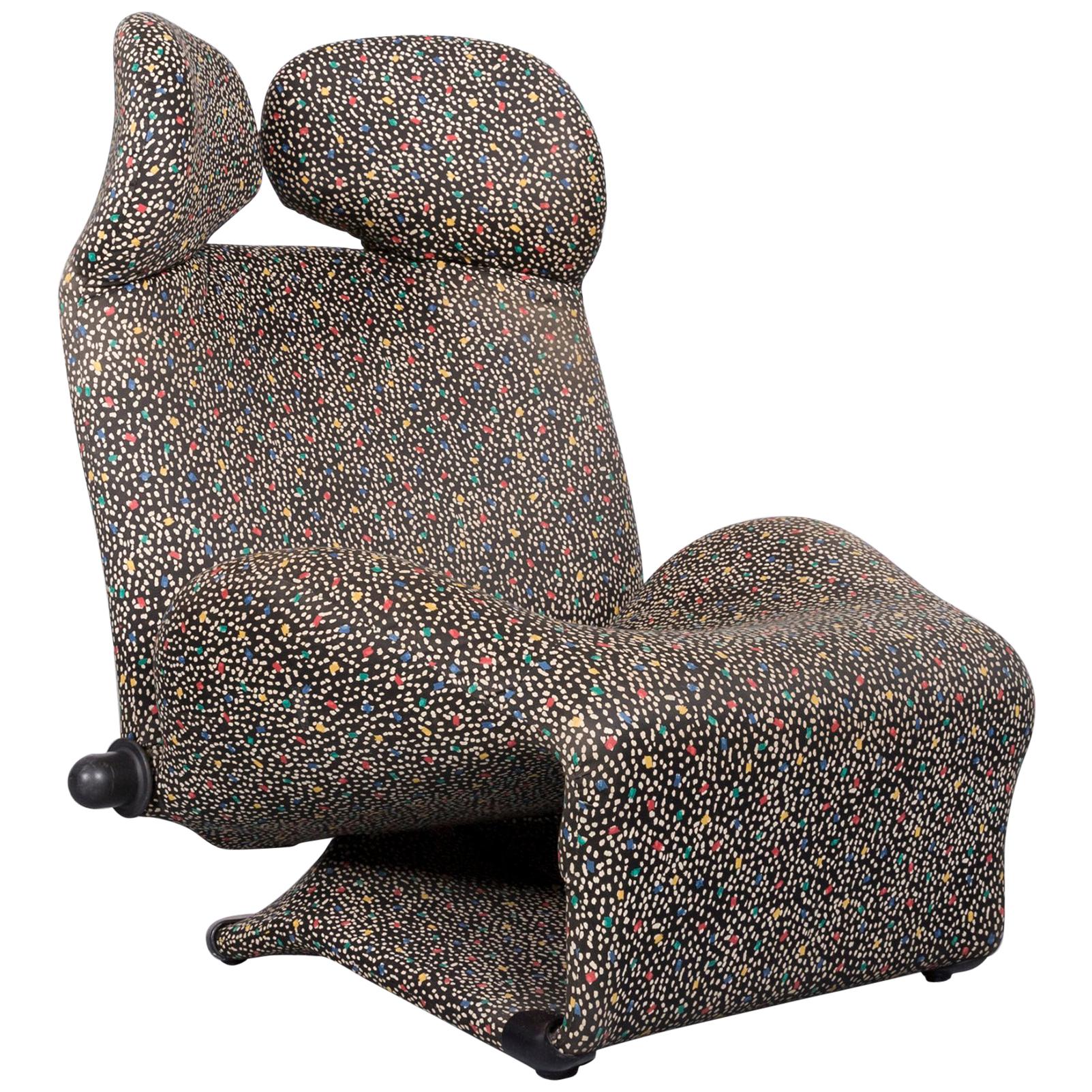 Cassina Wink Designer Fabric Armchair Chair Relax Function For Sale
