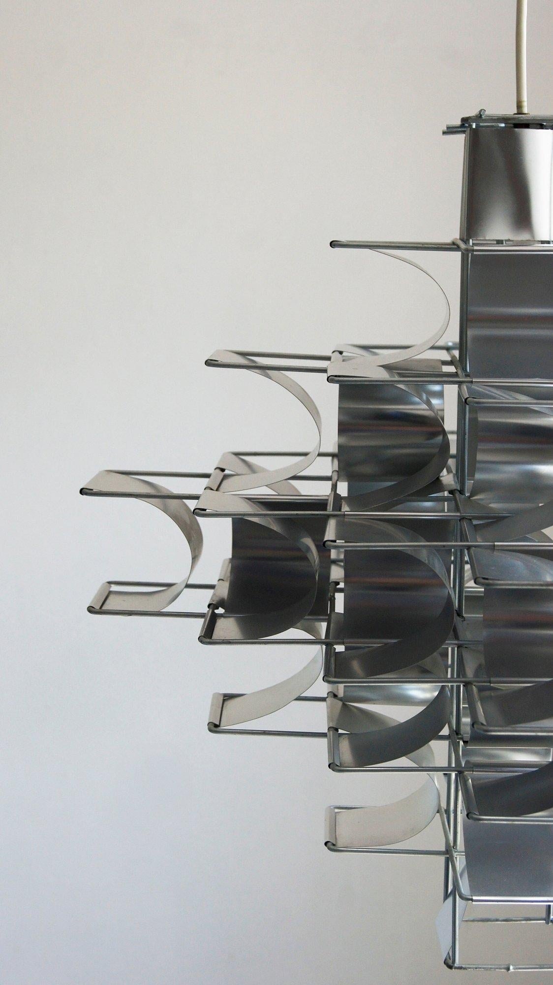 Lampada a sospensione Cassiope di Max Sauze per Max Sauze Studio, Francia, 1969 In condizioni buone in vendita a KUTNO, PL