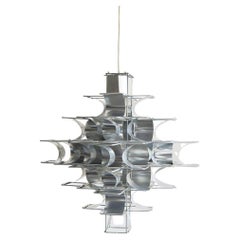 Pendelleuchte Cassiope von Max Sauze für Max Sauze Studio, Frankreich, 1969