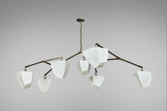Porcelain Cassiopeia 7 V2: Mobile Chandelier, handmade by Andrea Claire Studio
