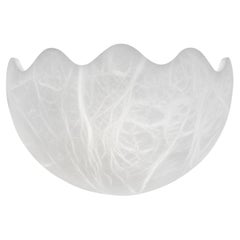 'Cassis 280' Alabaster Wall Lamp by Denis De La Mesiere
