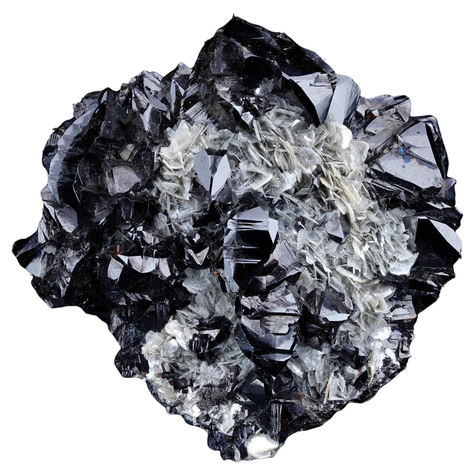 Cassiterite With Muscovite From Pingwu Mine