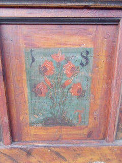 Hand-painted dowry chest