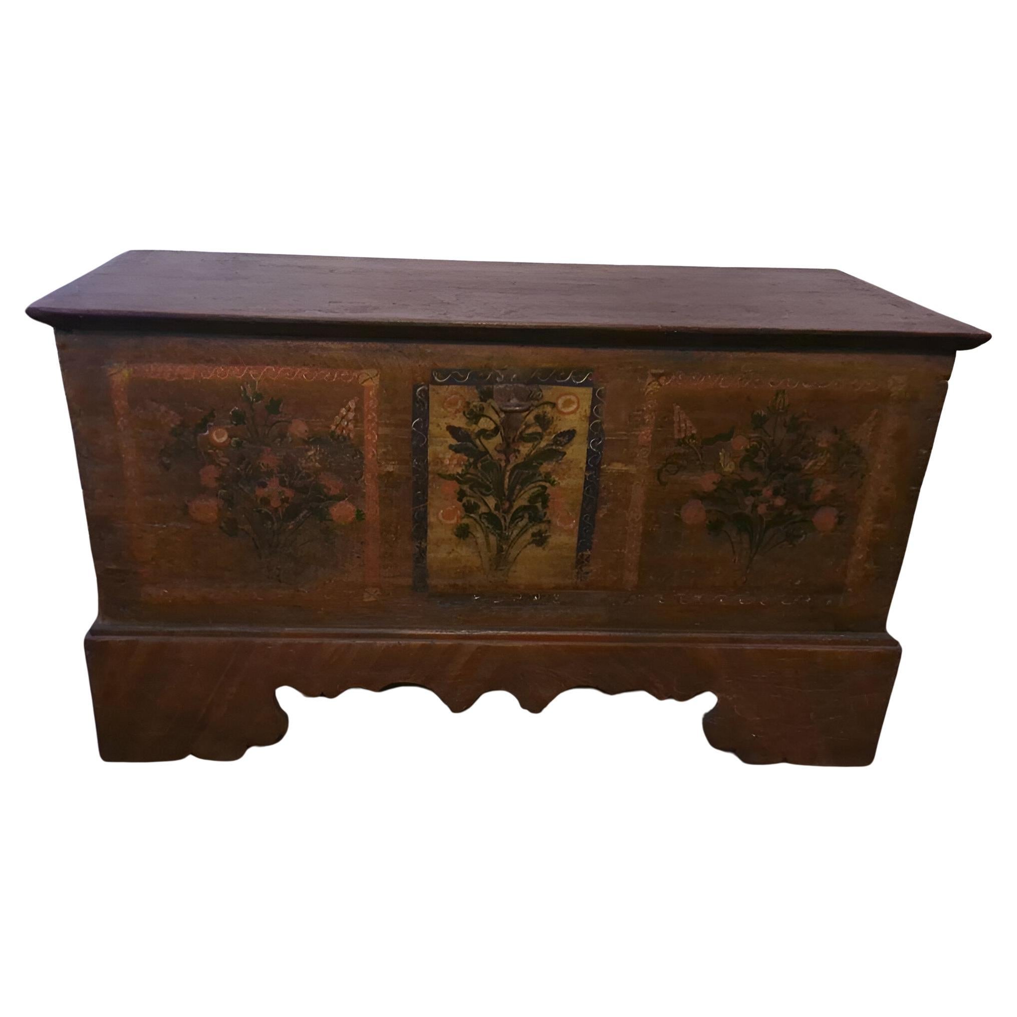 Spruce wedding chest For Sale