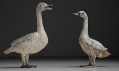 Cast Alloy Geese, France circa 1960