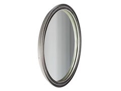 Runder Spiegel aus Aluminiumguss 1970er Jahre, Lorenzo Burchiellaro für Studio Burchiellaro