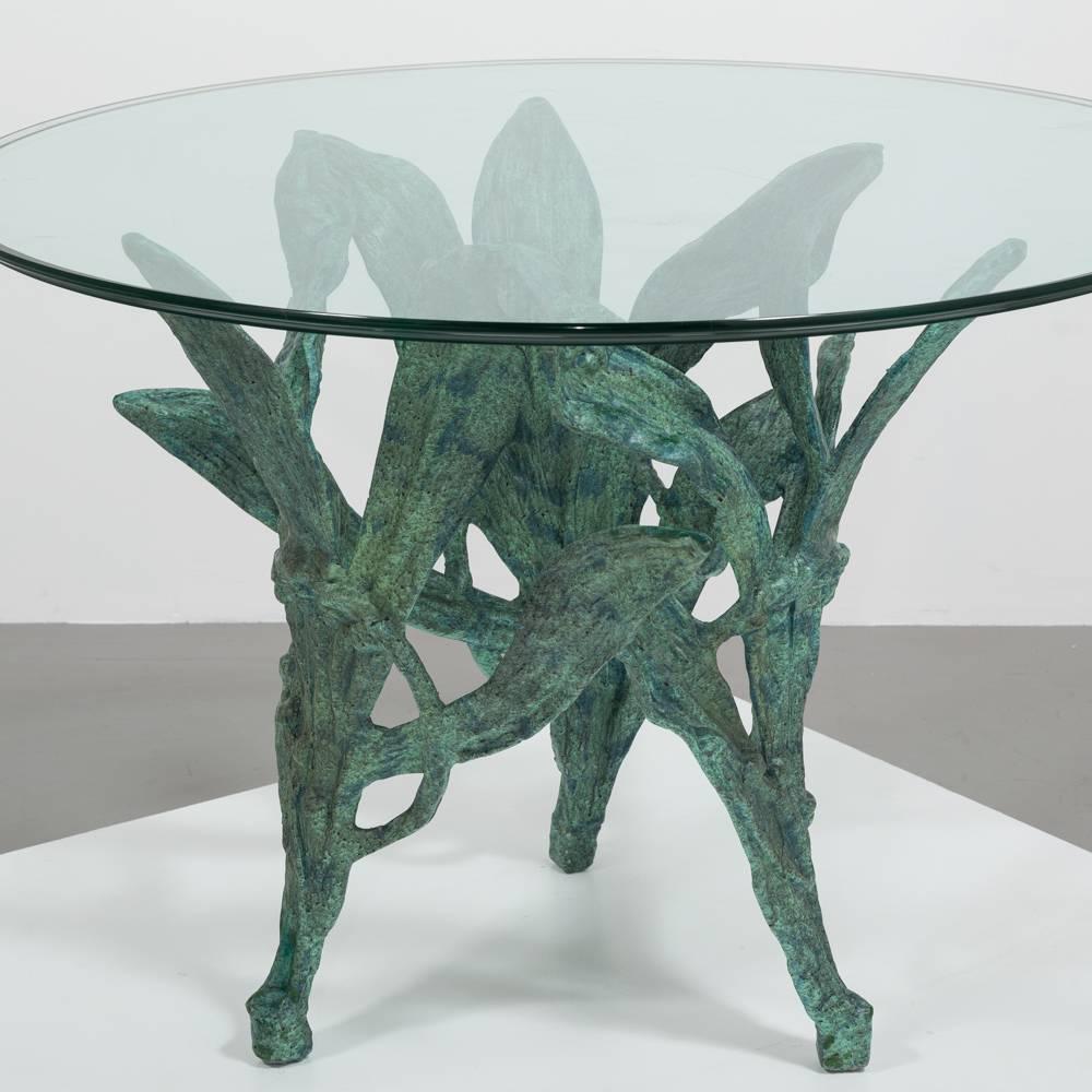 Mid-20th Century Cast Aluminium Sculptural Centre or Side Table, 1960s For Sale