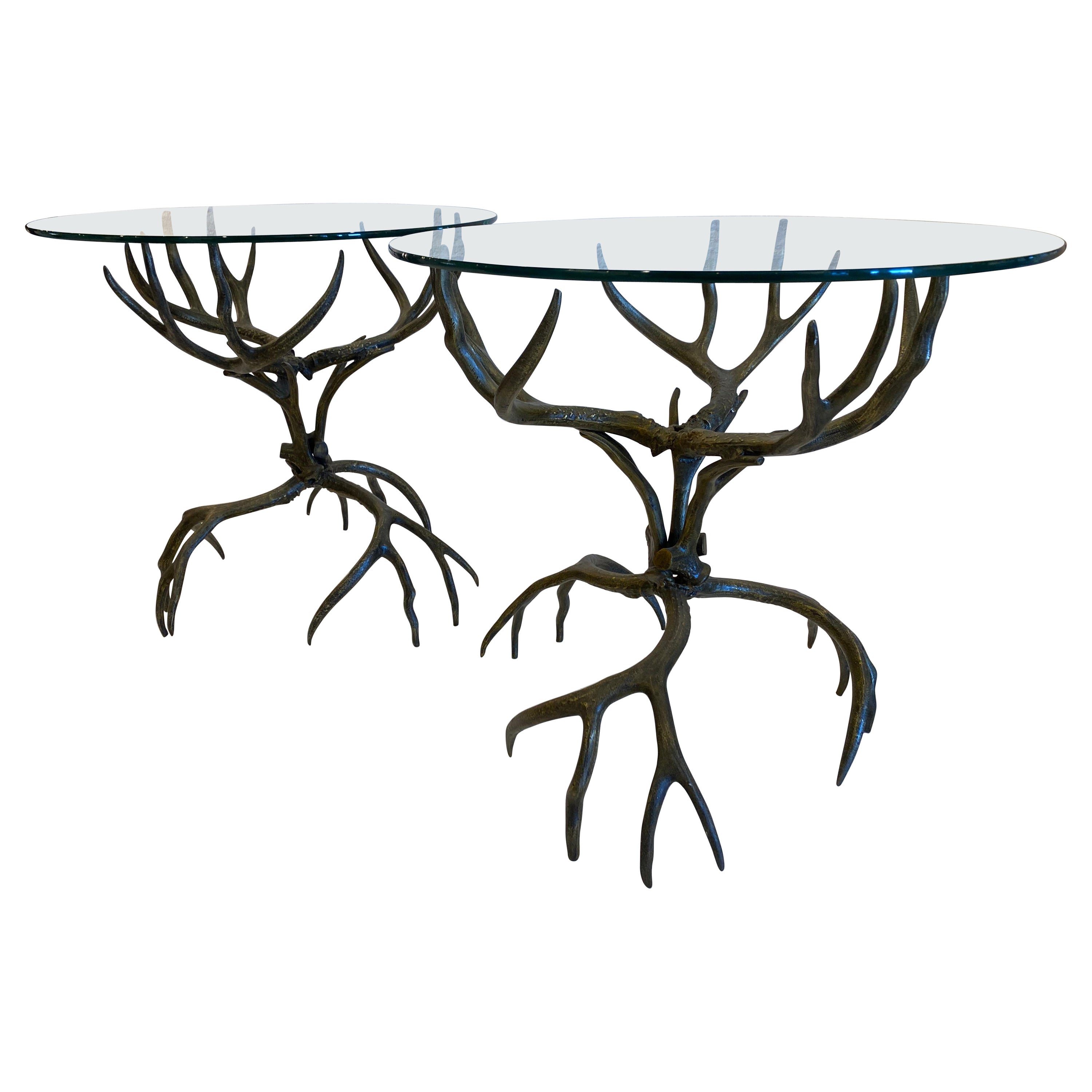 Cast Aluminum "Antler" Table Base, Arthur Court