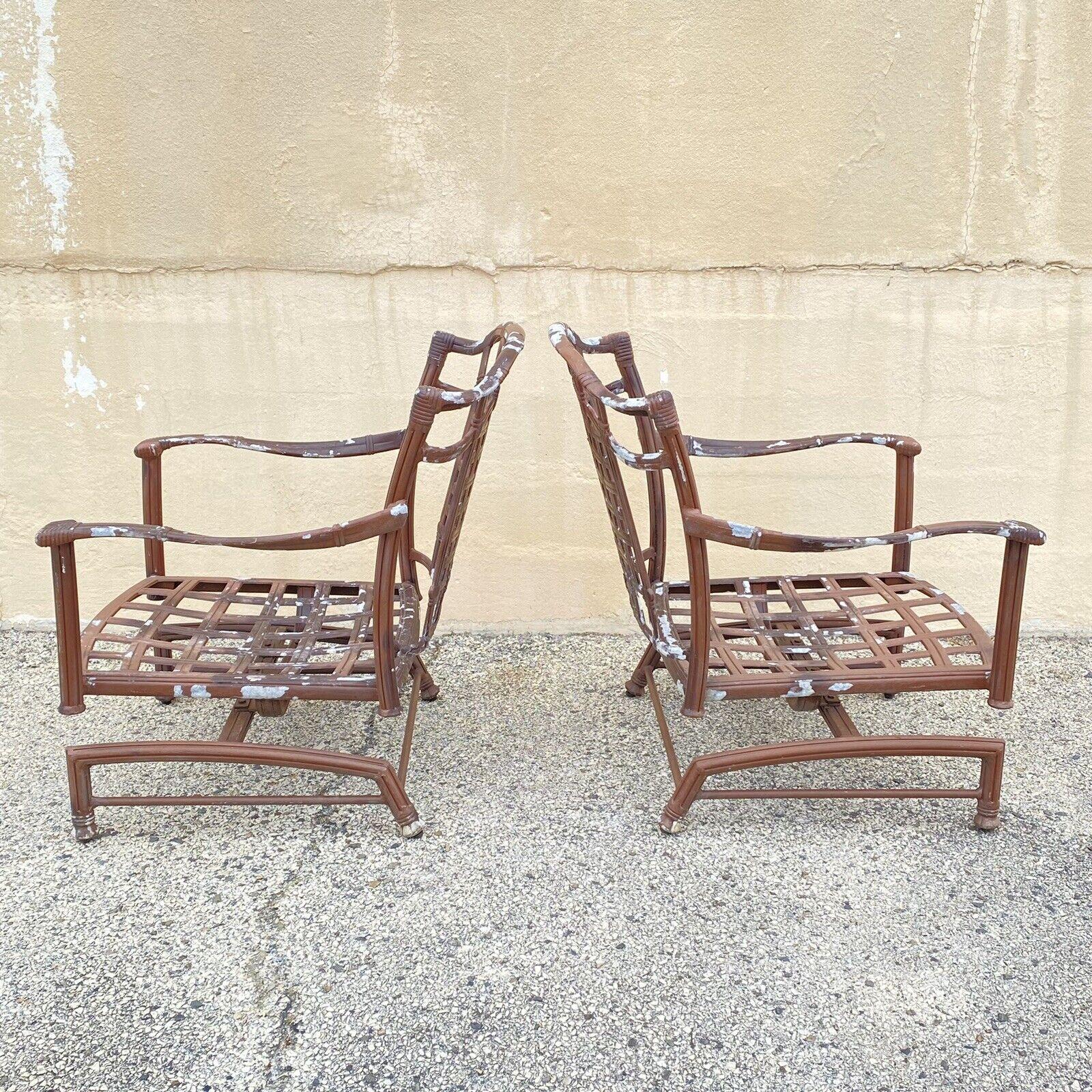cast aluminum outdoor rocking chairs