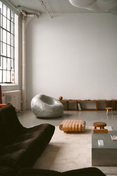 Cast Aluminum "Blob" Chair