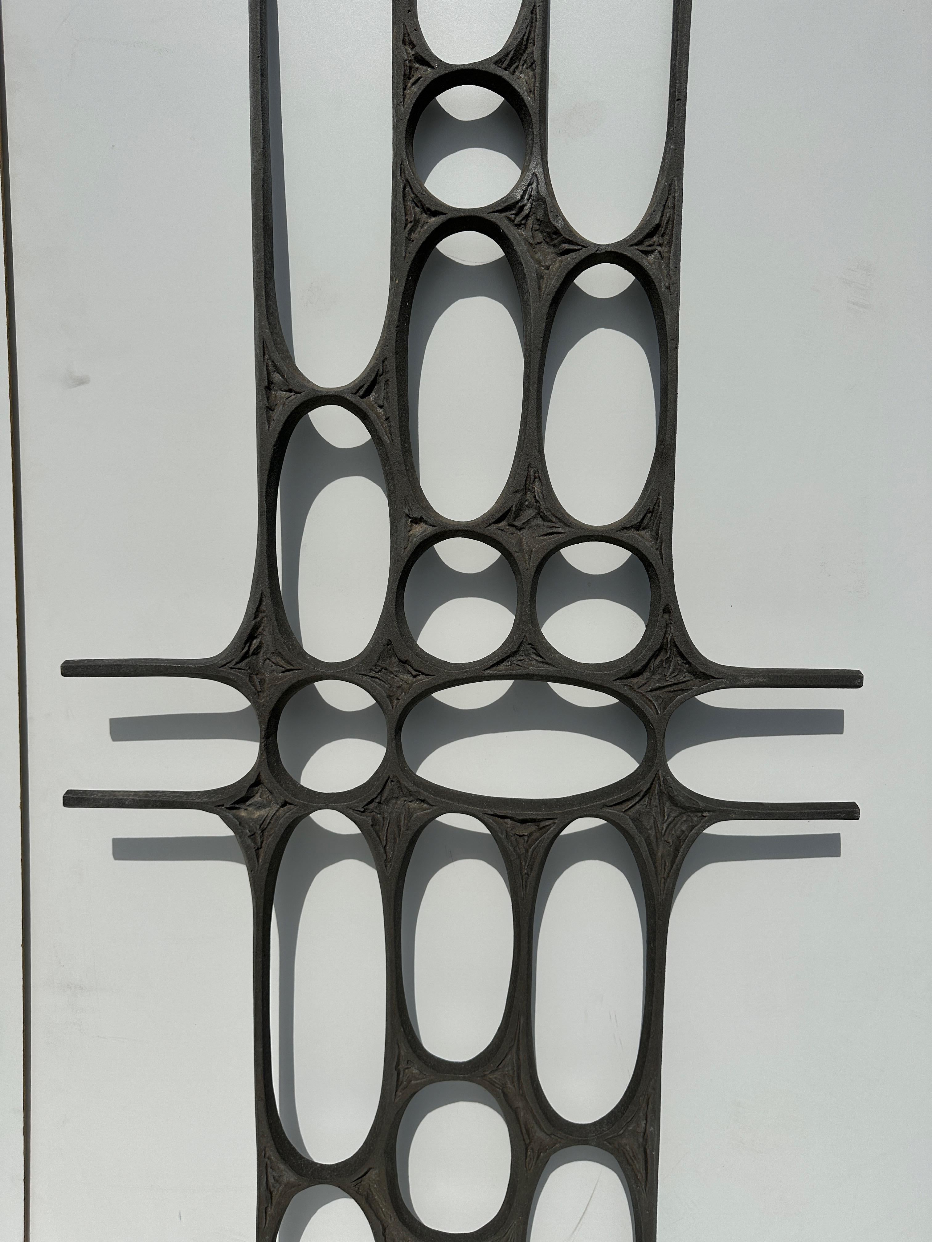 Panel de Puerta Brutalista de Aluminio Fundido Belga en venta