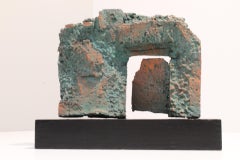 Cast Aluminum Brutalist Sculpture by Dcalvi