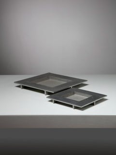 Cast Aluminum Centerpieces by Ettore Sottsass for Il Sestante, MIlano, Italy, 19