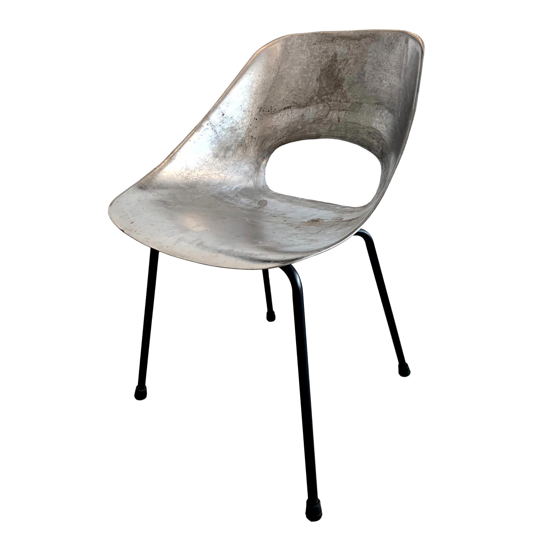 Cast Aluminum Chairs by Pierre Guariche