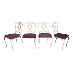 Cast Aluminum Garden Chairs by Molla of Italy