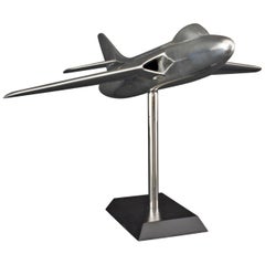 Cast Aluminum Hawker Hunter Aircraft Model, circa 1950