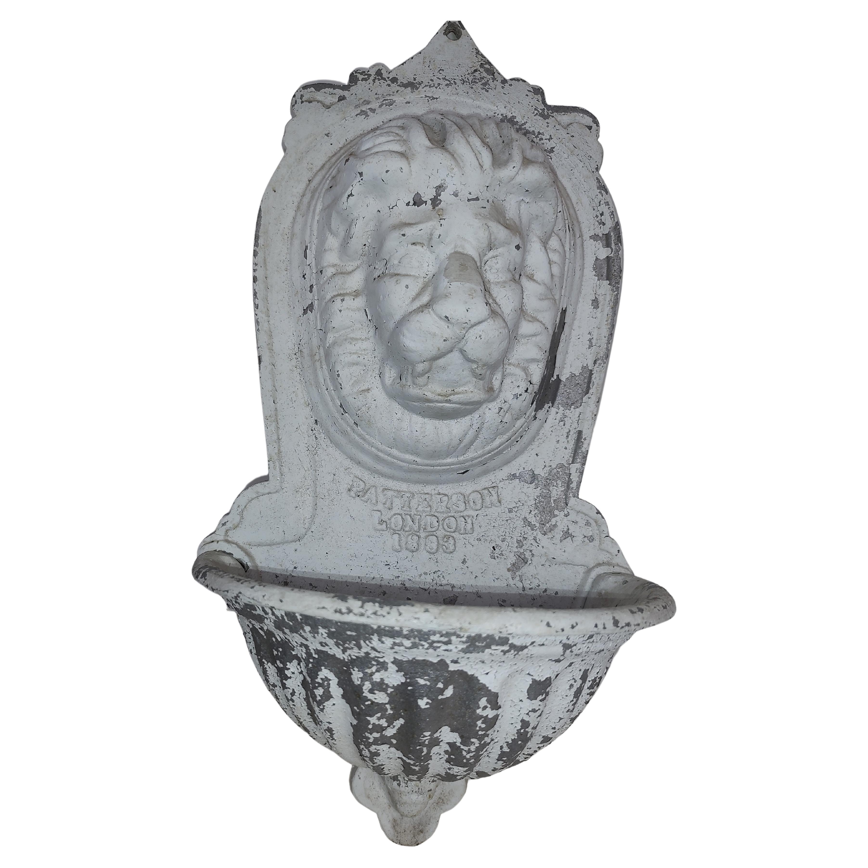 New Cast Bronze Lion's Head Fountain Spitter at 1stDibs