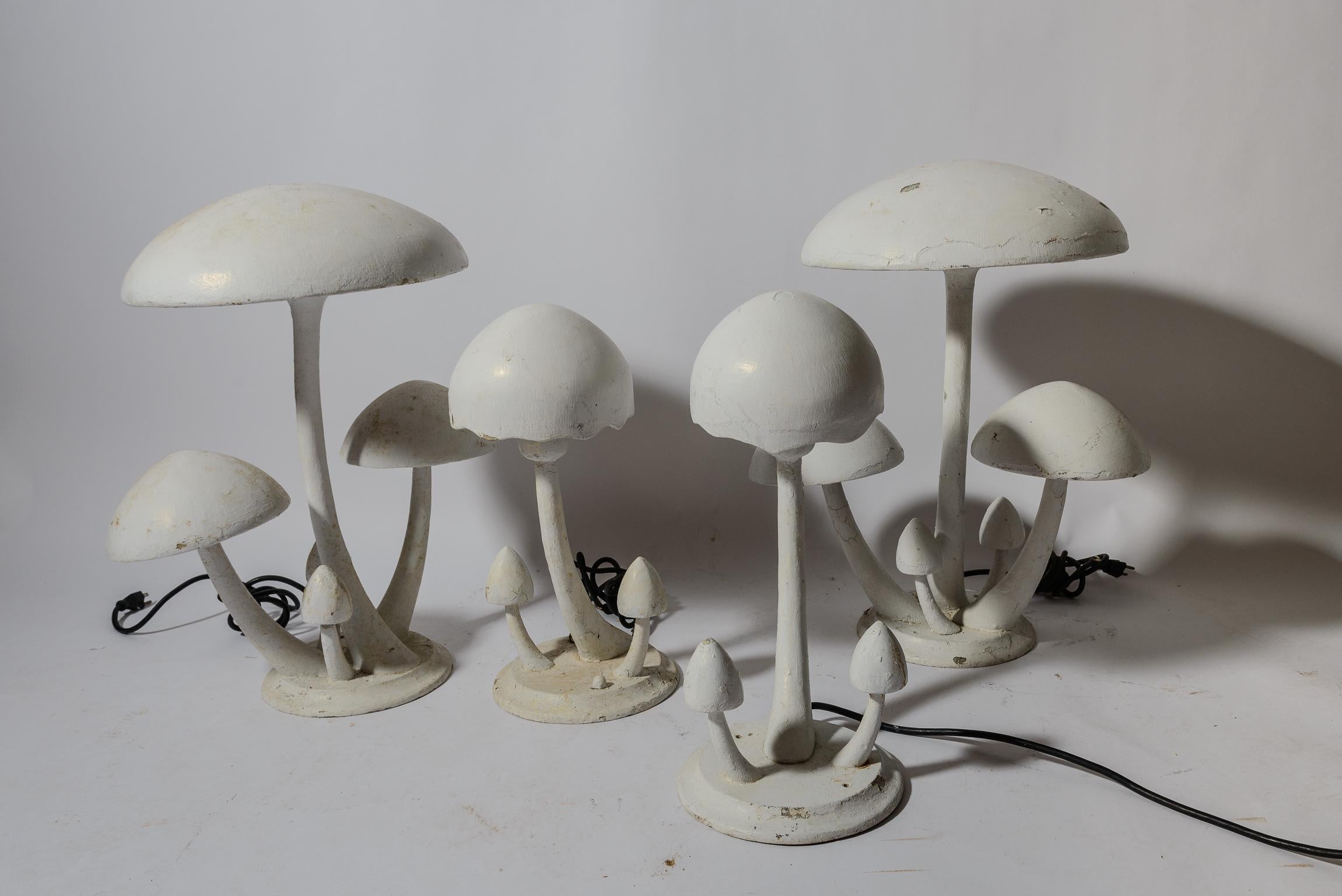 Aluguss Outdoor Pilz Lights im Zustand „Gut“ im Angebot in West Palm Beach, FL