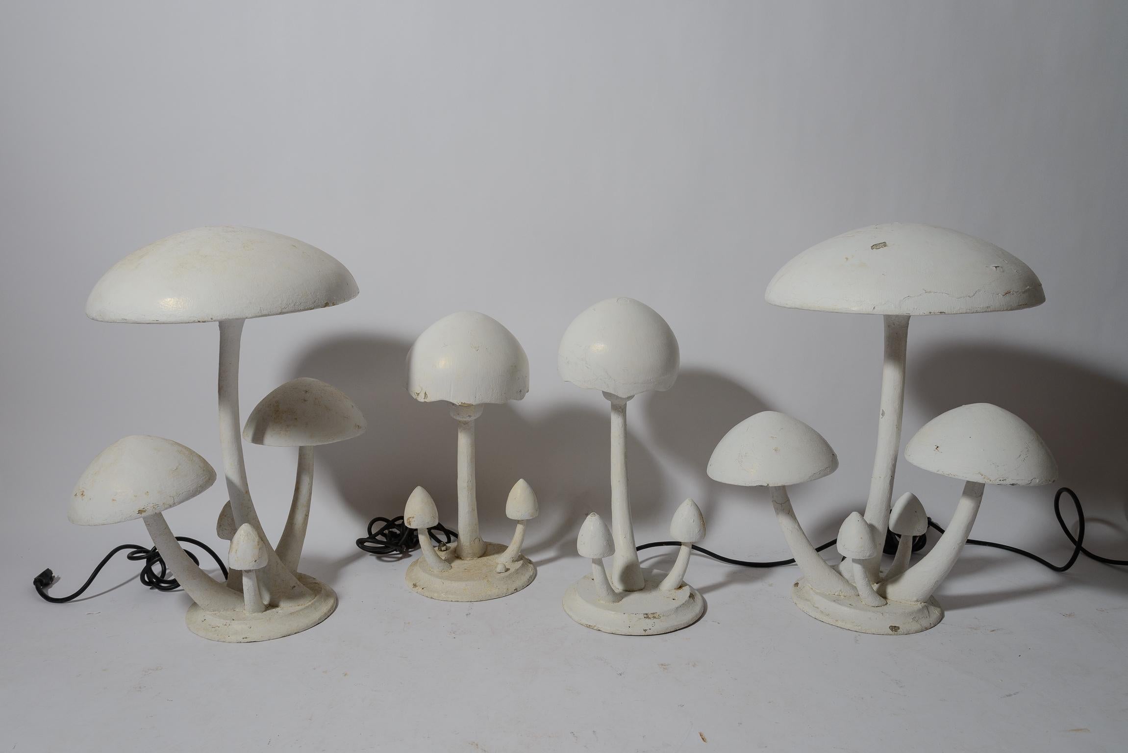 Aluguss Outdoor Pilz Lights (Mitte des 20. Jahrhunderts) im Angebot
