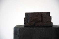Cast and Patinated Bronze Mono Sculpture by Eichkorn