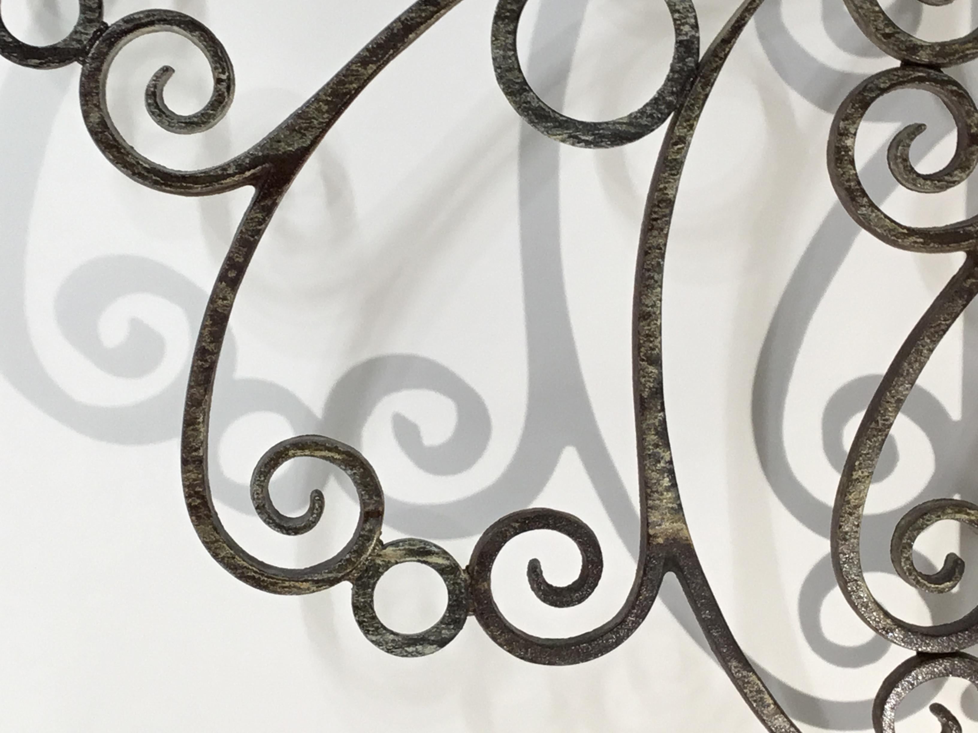 Cast and Wrought Iron Fireplace Screen 6