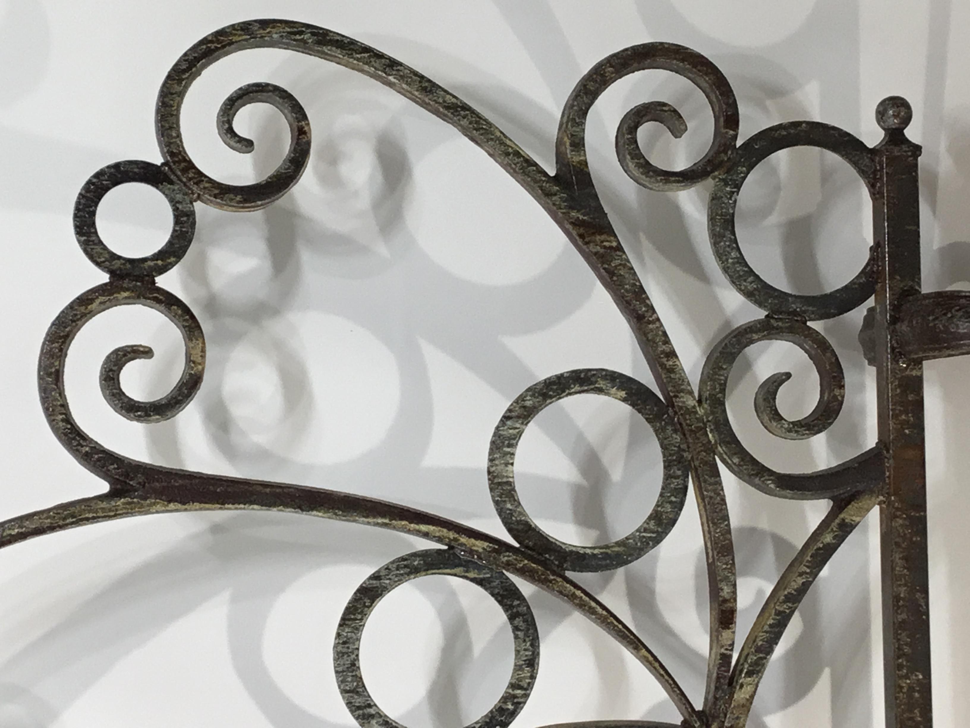 Cast and Wrought Iron Fireplace Screen 9