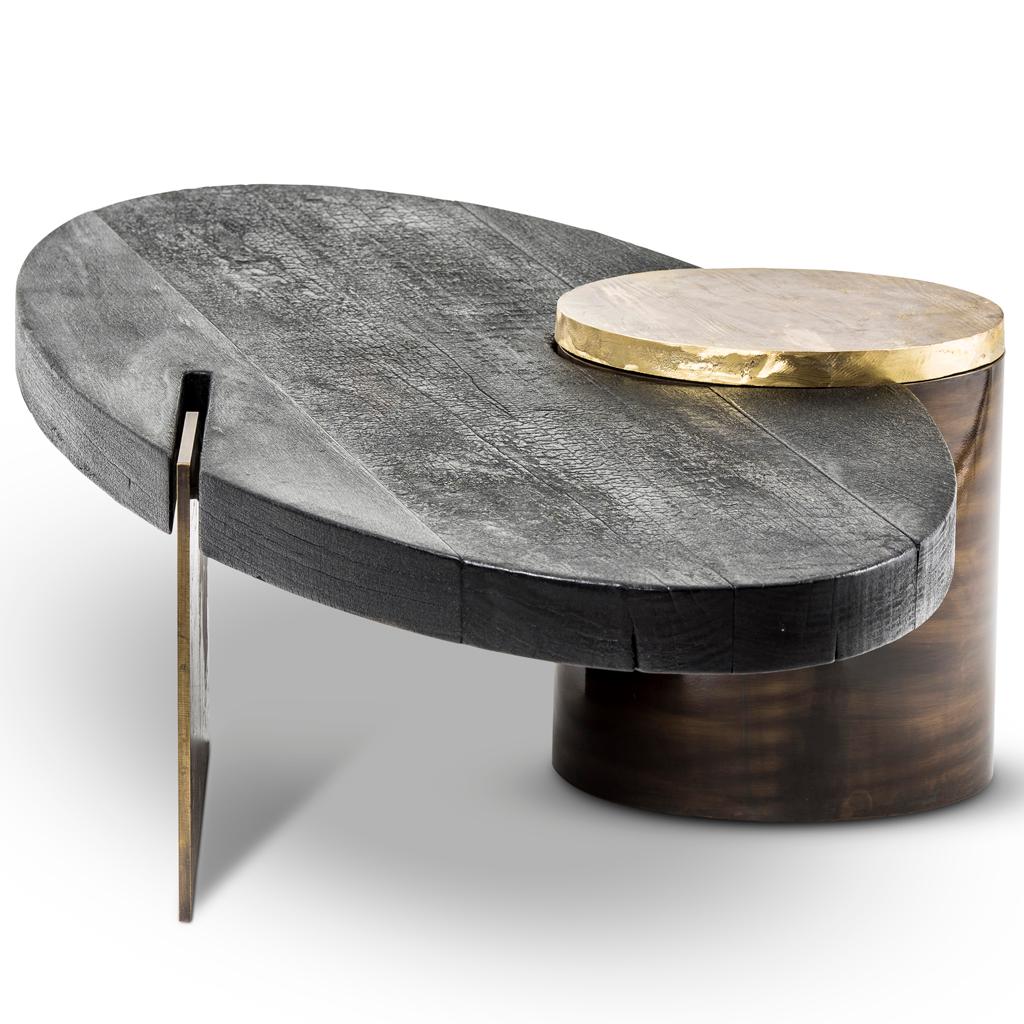 The primal coffee table is part of the Primal collection designed by Egg Designs and manufactured in South Africa.
This high end, contemporary and bespoke coffee table is evidence of Egg's unique and exploratory approach to materials.
The tabletop