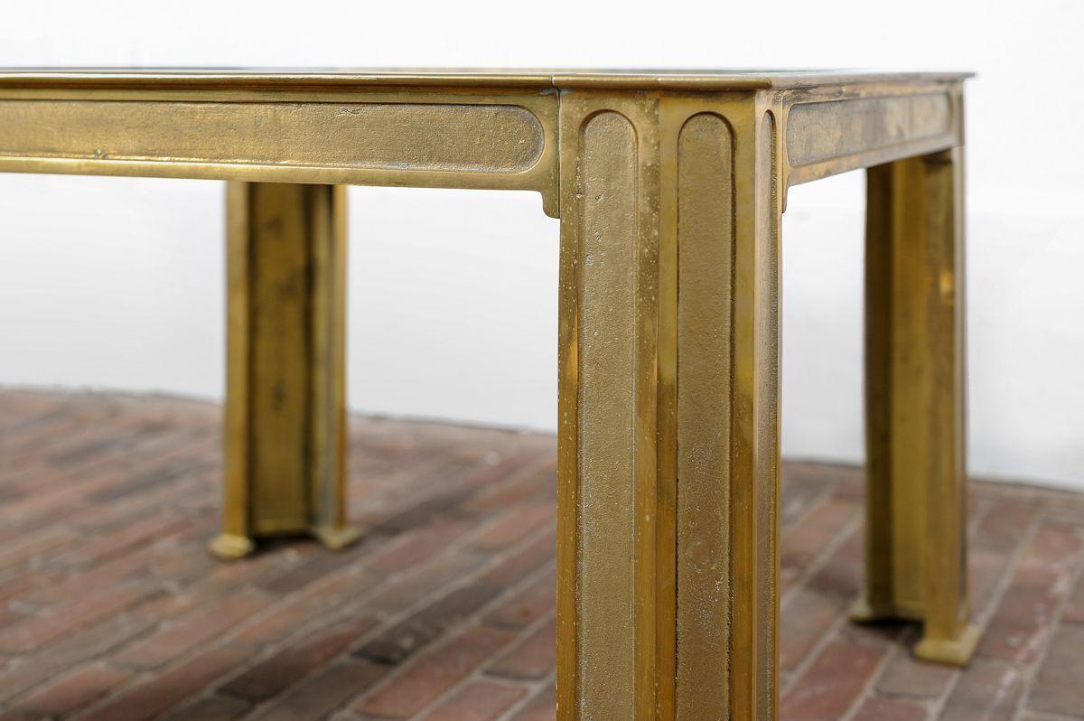 Cast Bronze 1970s Brutalist Side Tables by Peter van Heeck In Good Condition For Sale In BUSSUM, NH