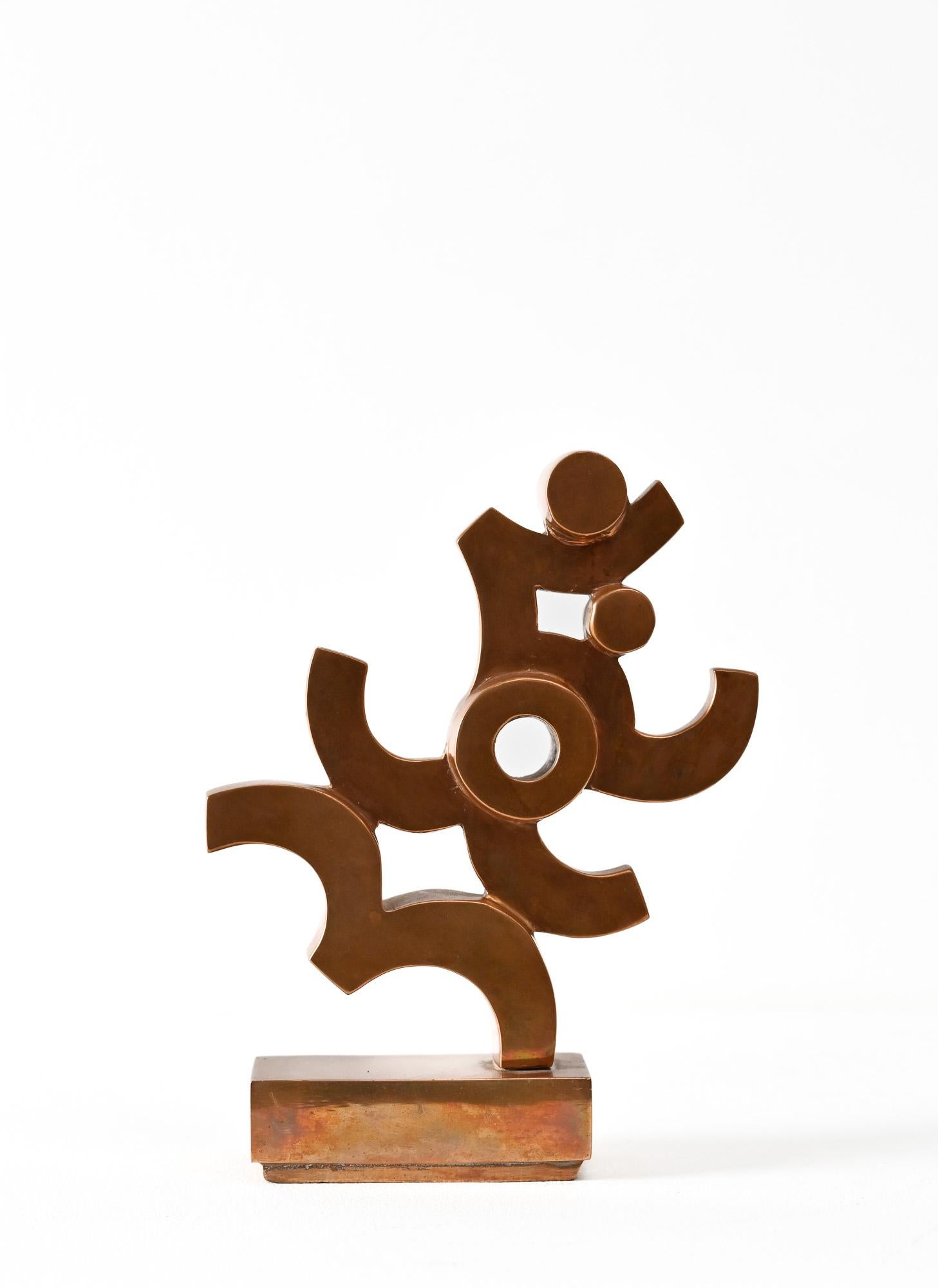 Abstrakte Form 1 aus Bronzeguss von Umberto Mastroianni im Angebot 4