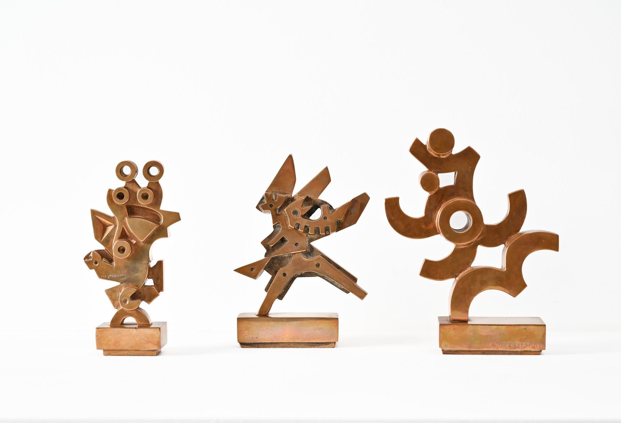bronze moulé forme abstraite 1 par Umberto Mastroianni en vente 5