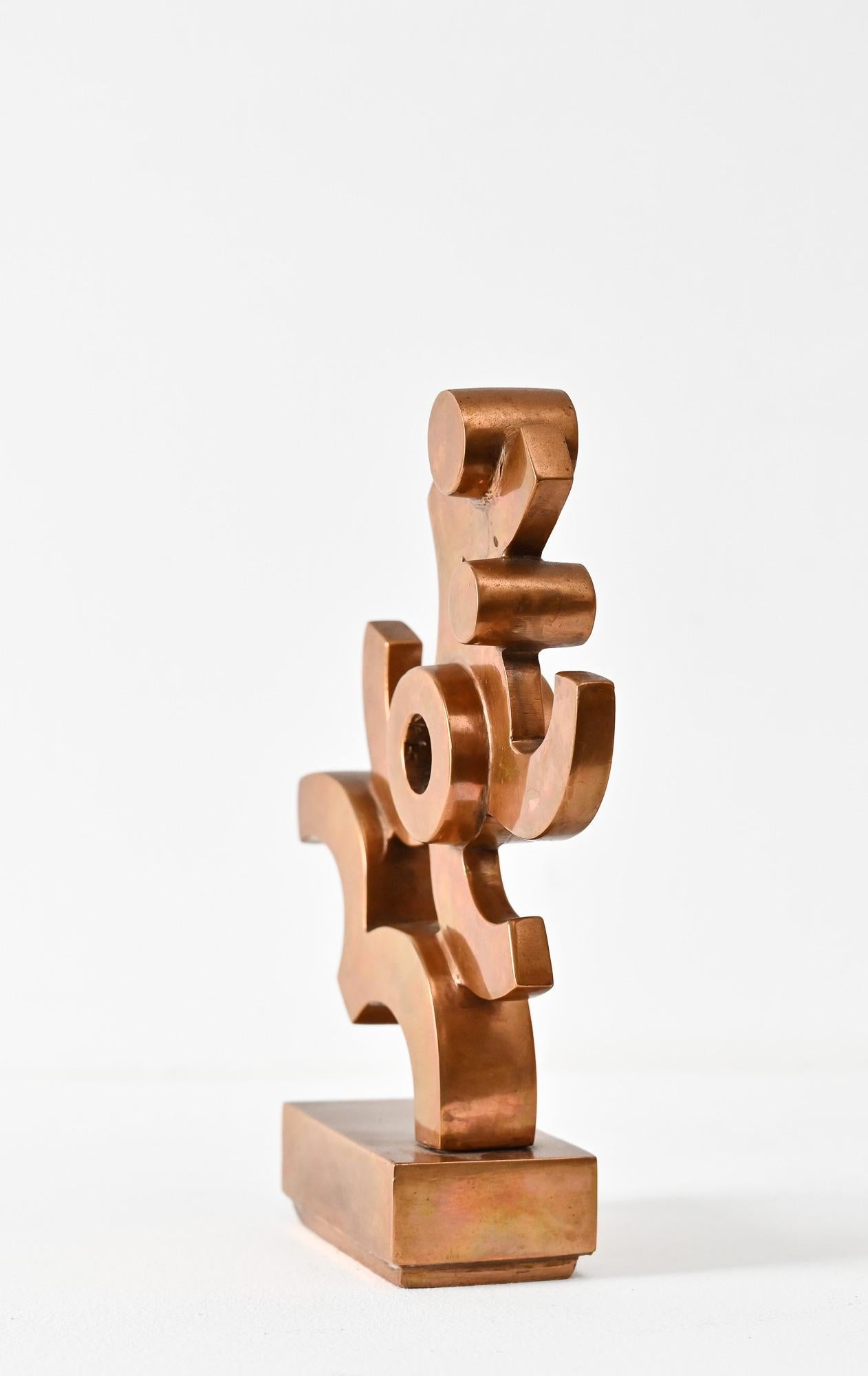 Abstrakte Form 1 aus Bronzeguss von Umberto Mastroianni im Angebot 1