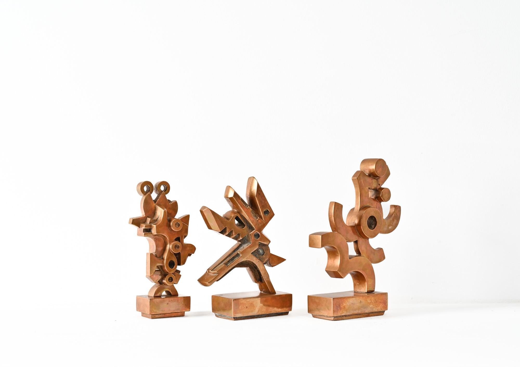 bronze moulé forme abstraite 1 par Umberto Mastroianni en vente 1