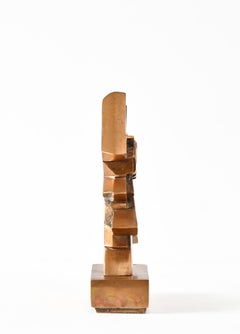 cast bronze abstract form 3 by Umberto Mastroianni