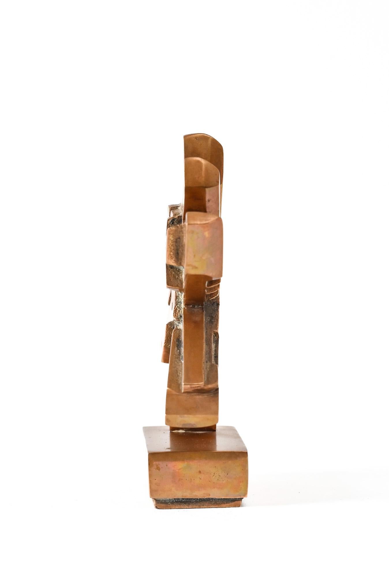 Abstrakte Form 3 aus Bronzeguss von Umberto Mastroianni im Angebot 2