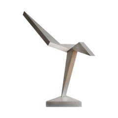 Cast Bronze Abstract Sculpture by Larry Mohr, 1990s