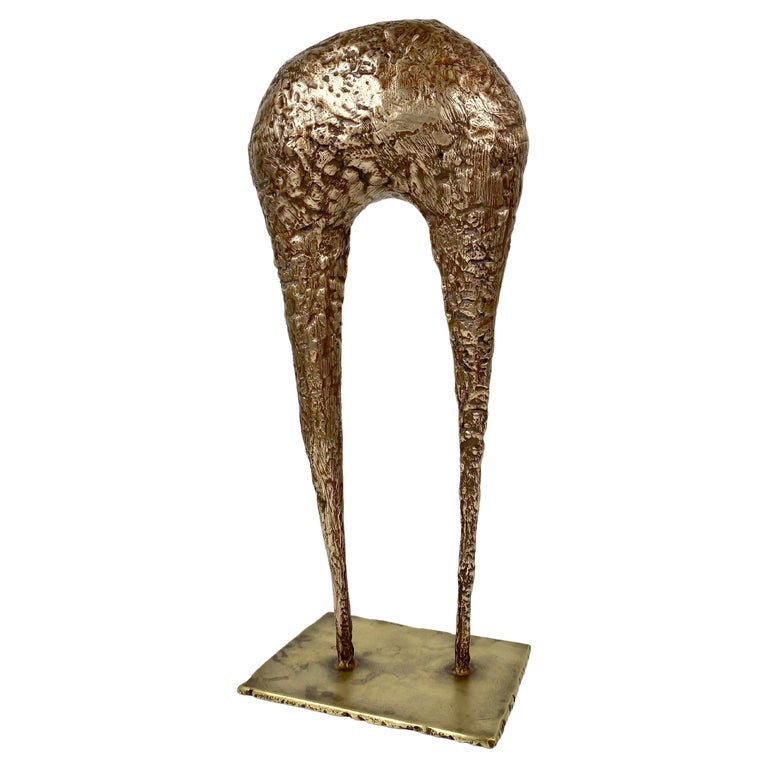 Cast Bronze Abstract Sculpture For Sale at 1stDibs