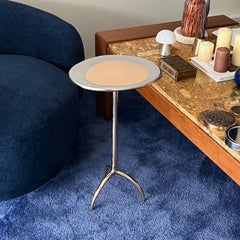 Cast Bronze and Aluminum Colla Side Table by Studio Sunt