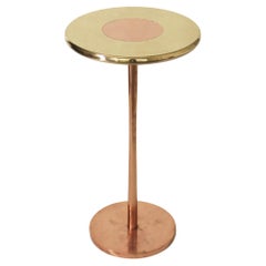 Cast Bronze and Copper Lega Side Table by Studio Sunt