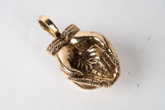 Cendrier en bronze coulé, vers les années 1950