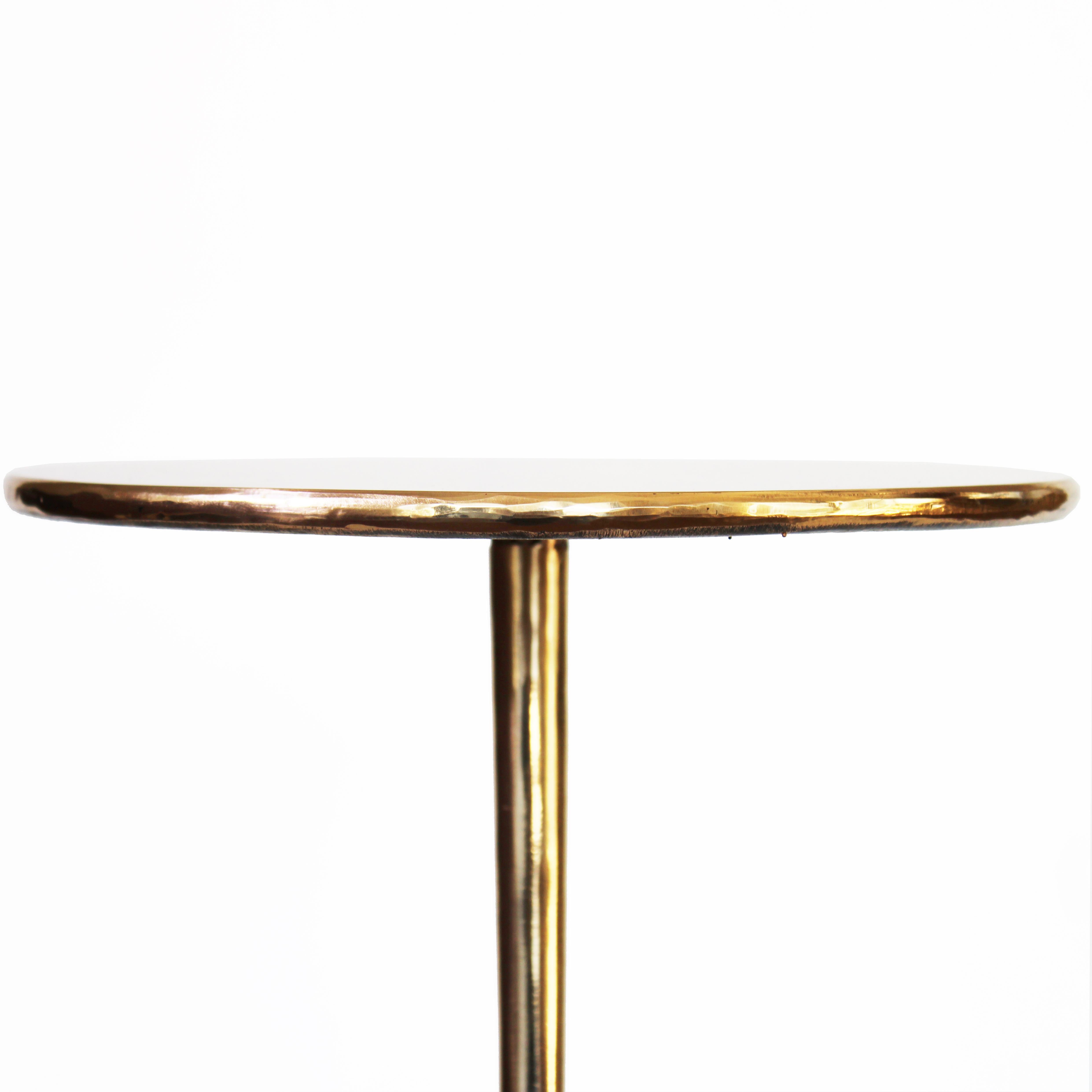 Cast Bronze Colla Side Table by Studio Sunt For Sale 5