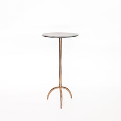 Cast Bronze Colla Side Table by Studio Sunt