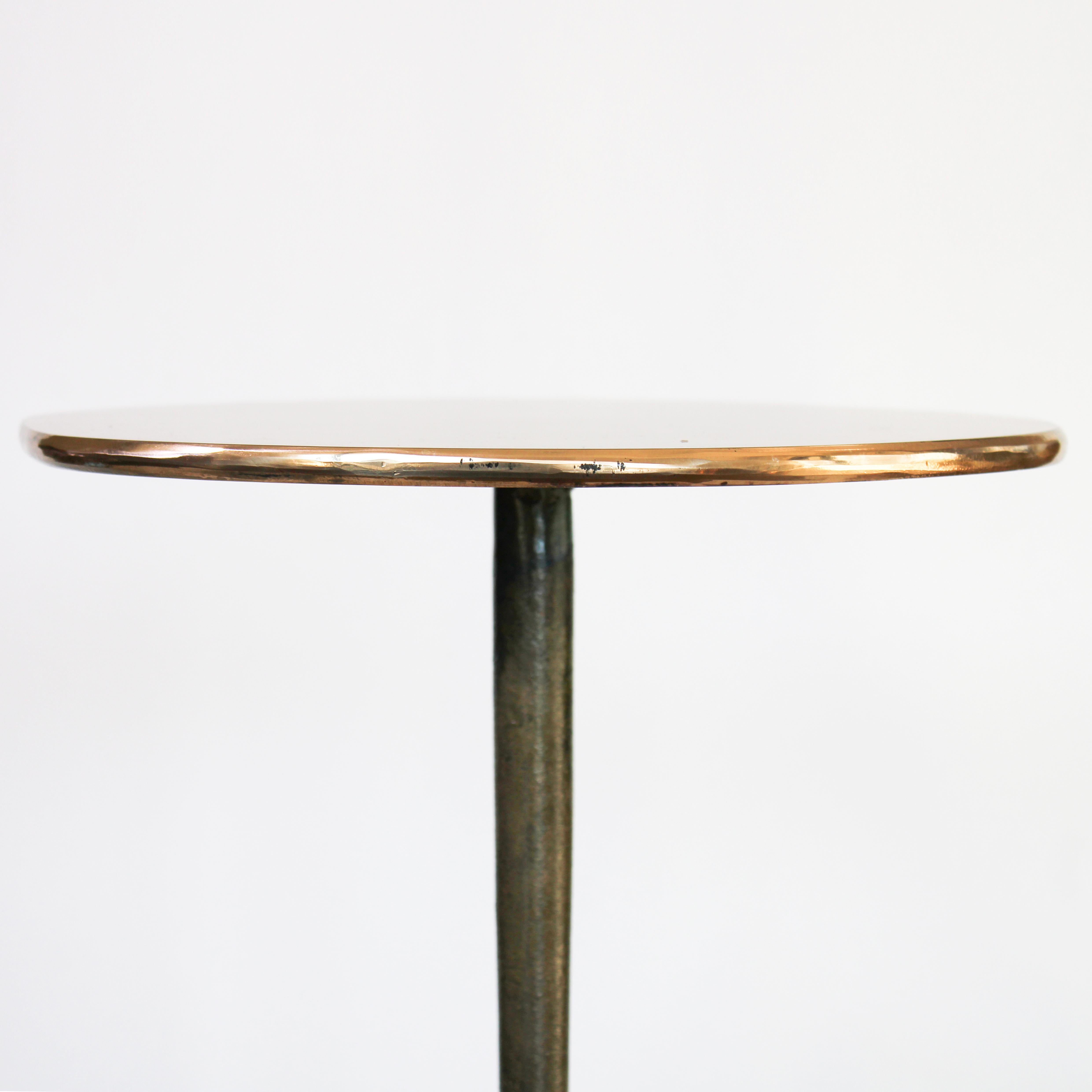 Cast Bronze Colla Side Table by Studio Sunt For Sale 3