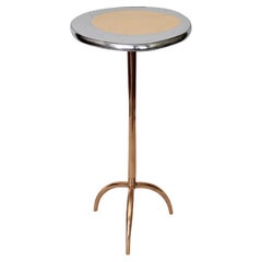Cast Bronze Colla Side Table by Studio Sunt
