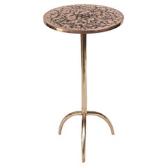 Cast Bronze Colla-Sprue Side Table by Studio Sunt