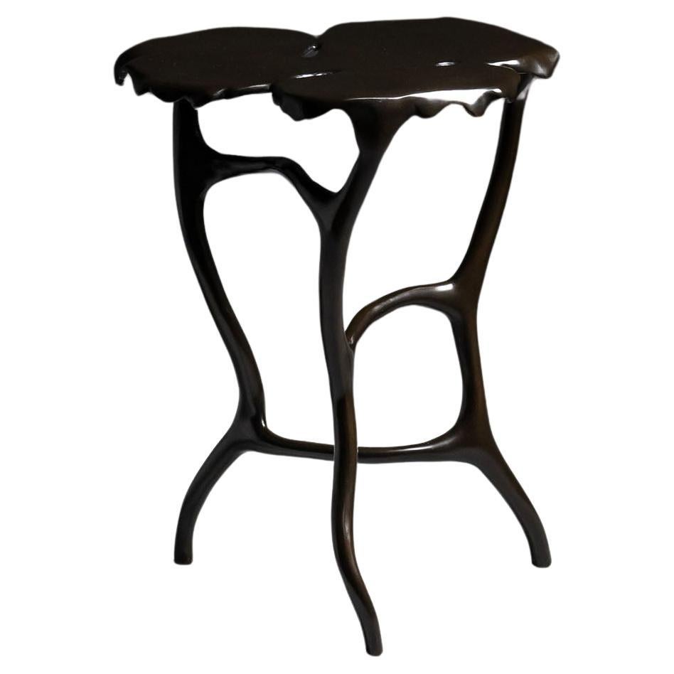 Cast Bronze Dali Side Table by Elan Atelier (IN STOCK) For Sale
