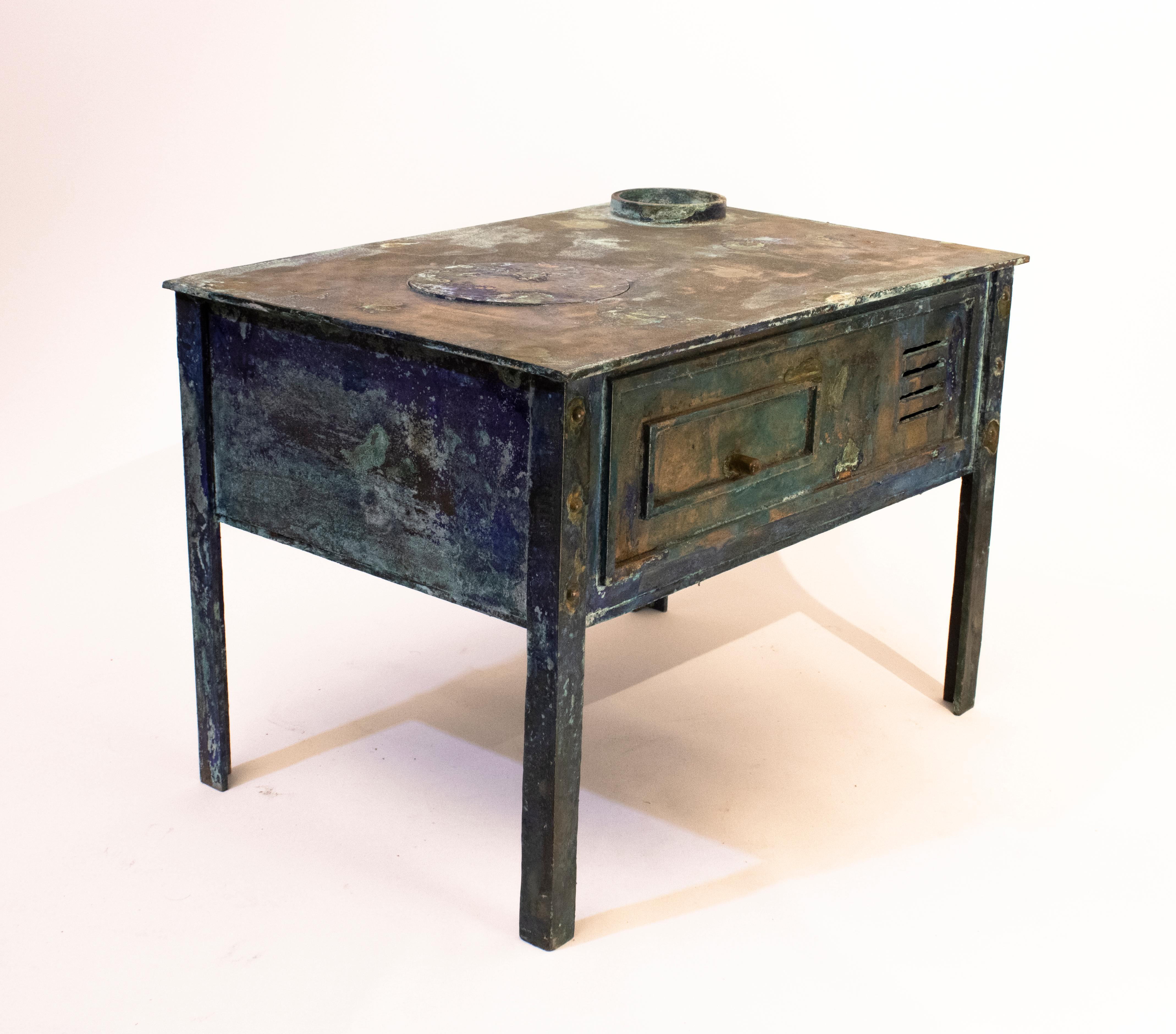Modern Cast Bronze Decorative Table by Studio Sunt For Sale