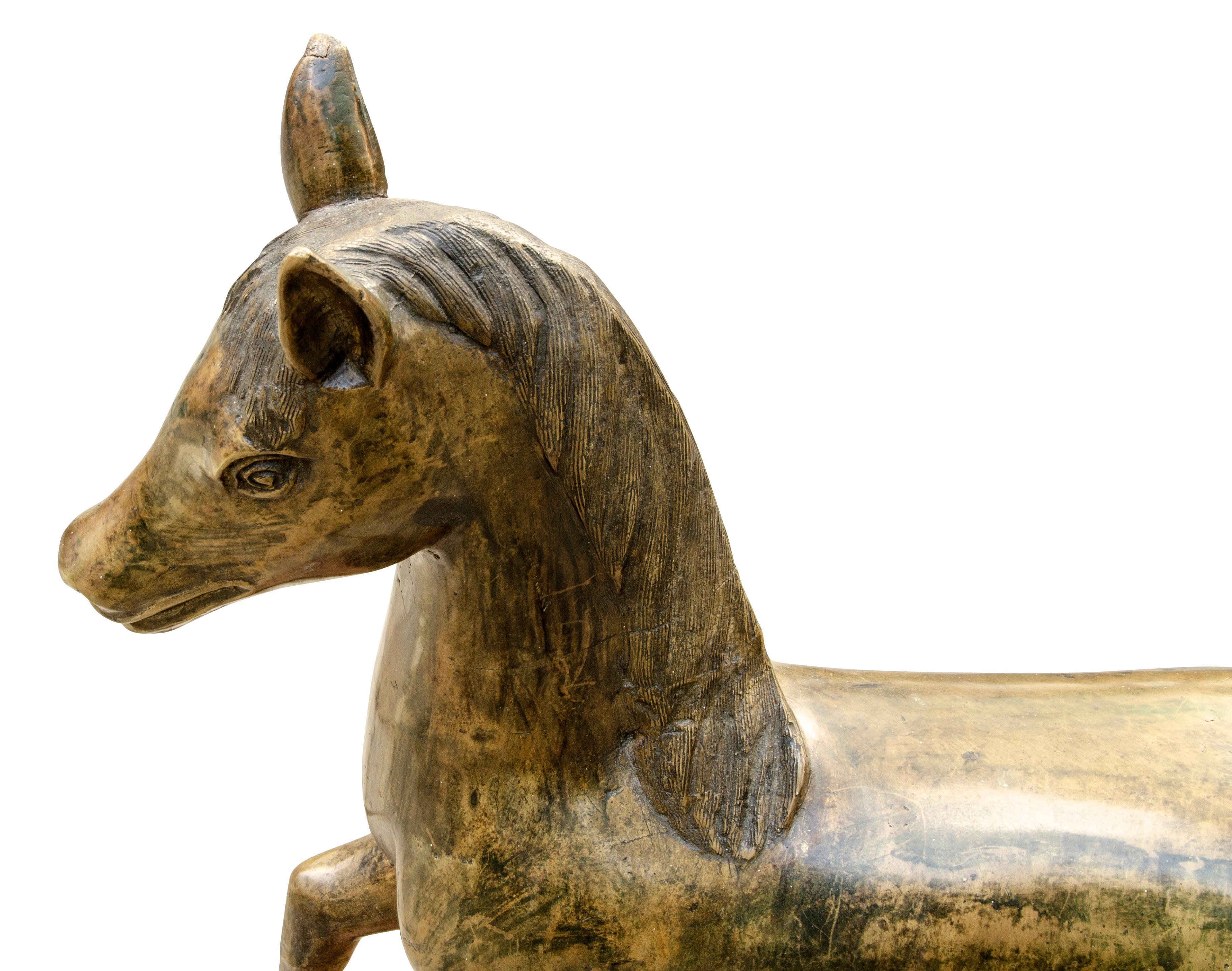 Cast Bronze Figure of a Horse 6
