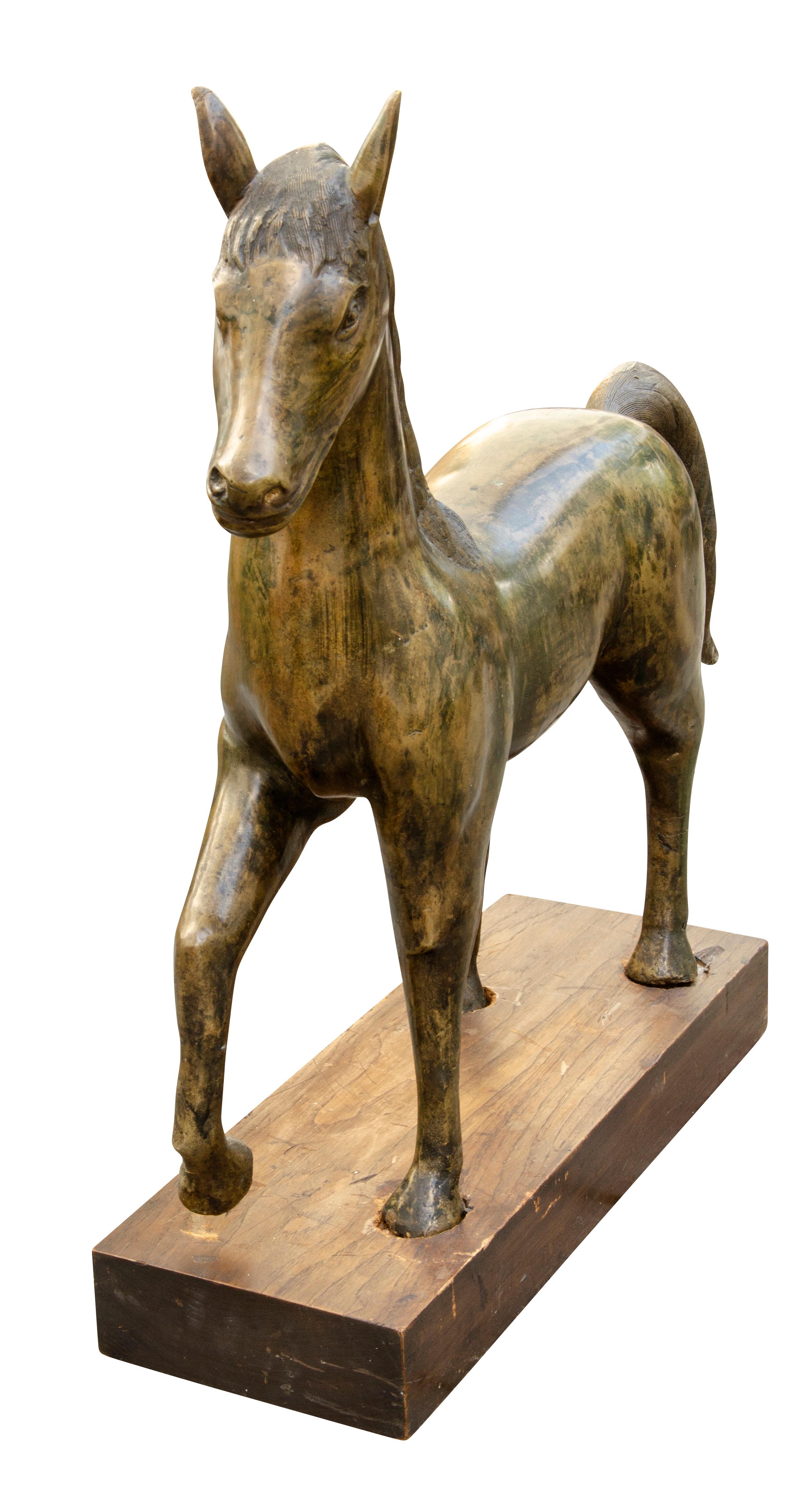 Cast Bronze Figure of a Horse 1